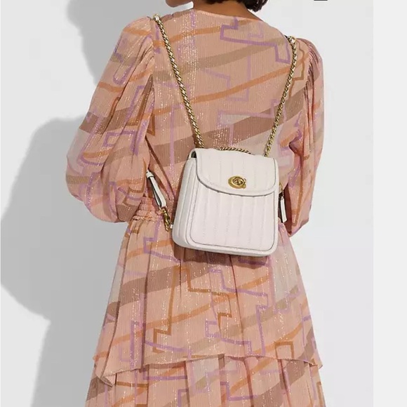 Coach Madison 18 Quilted Leather Convertible Backpack - Picture 4 of 16